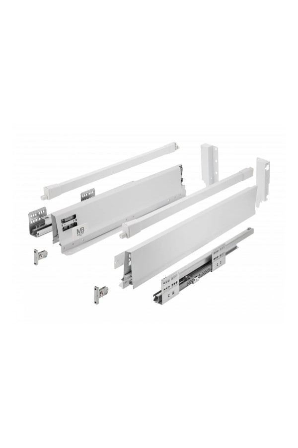 ящик GTV MODERN BOX PRO 135*550мм, доводчик, 40кг, белый/PB-MBPRO-KPL550B1