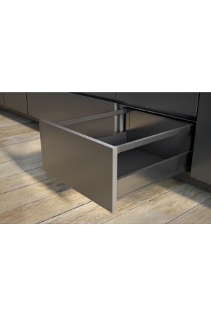 ящик GTV MODERN BOX PRO 199*300мм, доводчик, 40кг, антарцит/PB-MBPRO-KPL300C