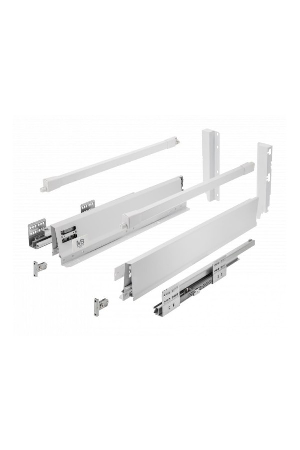 ящик GTV MODERN BOX PRO 199*300мм, доводчик, 40кг, белый/PB-MBPRO-KPL300C1