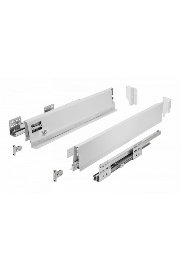 ящик GTV MODERN BOX PRO 84*300мм, доводчик, 40кг, белый/PB-MBPRO-KPL300A1