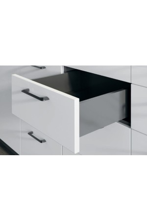 ящик GTV AXIS PRO 116*300мм, доводчик, 40кг, антрацит/PB-AXISPRO-KPL300B