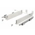 ящик GTV AXIS PRO 84*350мм, Push to open, 40кг, белый/PB-AXISPRO-P2O-KPL350A1