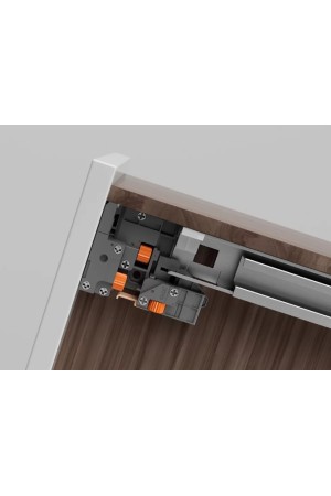 направляющие скрытого монтажа, 550мм, доводчик, Soft-Close, DTC D-Motion/DTCDS10.S55