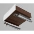 направляющие скрытого монтажа, 550мм, доводчик, Soft-Close, DTC D-Motion/DTCDS10.S55
