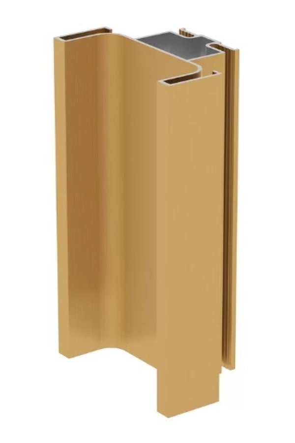 GOLA FIRMAX* ручка-профиль вертикальный средний, 3000 мм, золото браш/FRM9203.GB