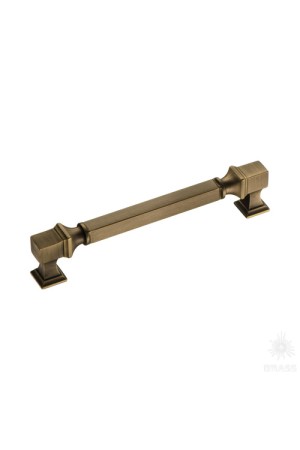 Brass Bu 015.160.04RASQ  ручка скоба, состаренная латунь 160мм