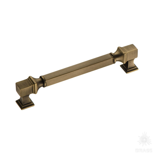 Brass Bu 015.160.04RASQ  ручка скоба, состаренная латунь 160мм