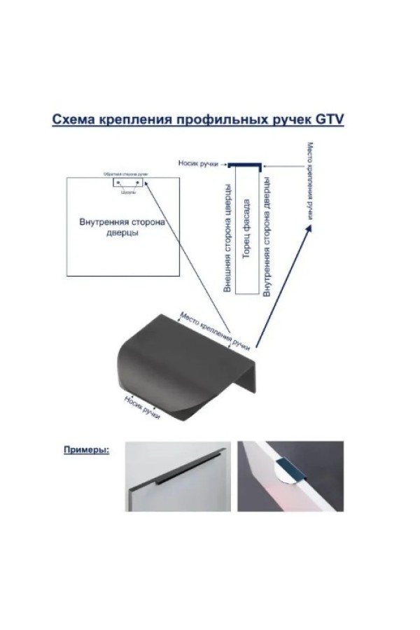 GTV ручка алюминиевая HEXA LONG 1200мм, брашированное золото (10шт)/UA-HEXA-1200-22