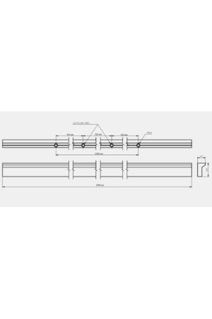 GTV ручка алюминиевая PILLAR 1200мм, алюминий (10шт)/UA-PILLAR-1200-05