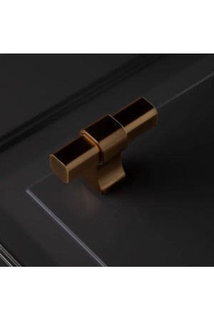 GTV ручка-кнопка IMPERIAL, брашированное золото (40шт)/GZ-IMPERIAL-1-18