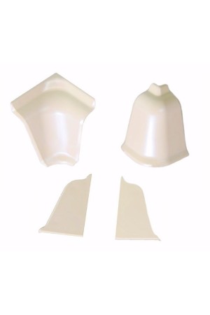 Комплект аксессуаров к пристеночному бортику LB-37 сира желтая 37-443 Korner