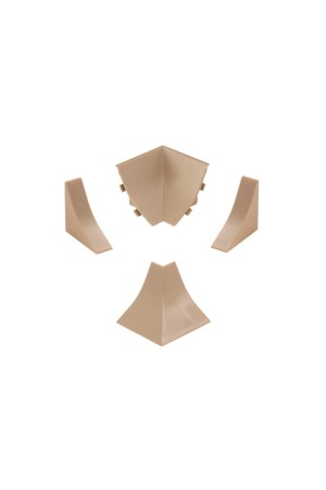 Комплект аксессуаров к пристеночному бортику LB23 бежевый 20-23-4-601 Korner