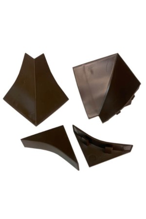 Комплект аксессуаров к пристеночному бортику LB-23 мрамор де мази темный 20-23-4-6078 Korner