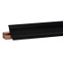 Плинтус для столешниц LB-23 черный матовый 3,0м 231-605 Korner