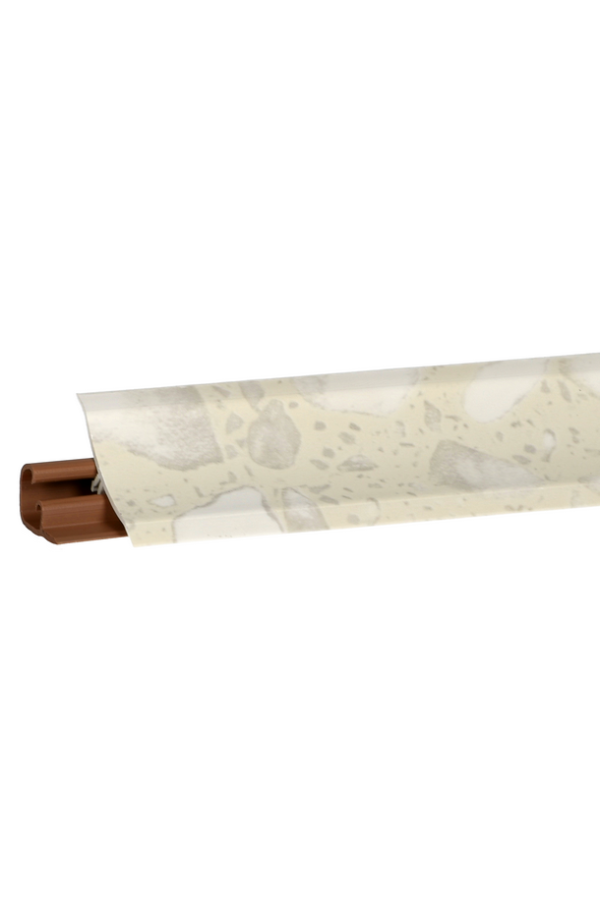 Плинтус для столешниц LB-23 белые камушки 3,0м 231-6024 Korner