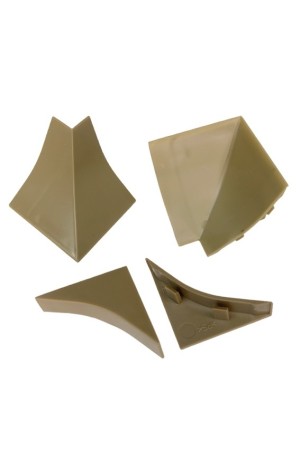 Комплект аксессуаров к пристеночному бортику LB-23 светлый дерево ретро  20-23-4-6055 Korner