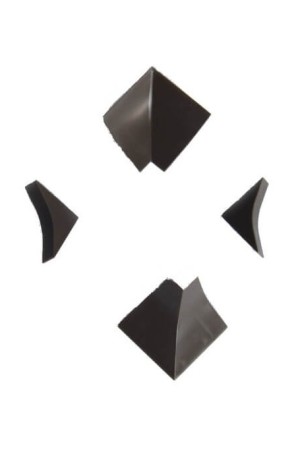 Комплект аксессуаров к пристеночному бортику LB-23 венге 20-23-4-645 Korner