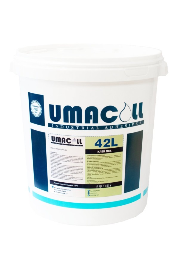 Дисперсия для склеивания древесины UMACOLL 42L 50мл