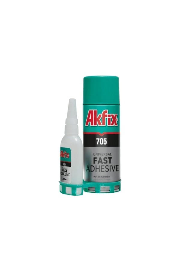 Клей двухкомпонентный Аkfix 705 (400ml+125гр)