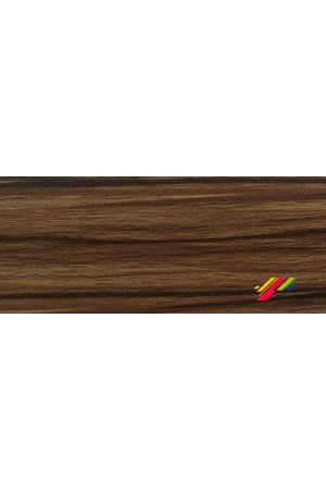 ПВХ кромка 2*36 мм без клея эбони темный 3133 Galoplast