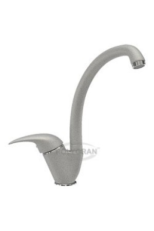 Смеситель высокий излив Эко №14серый