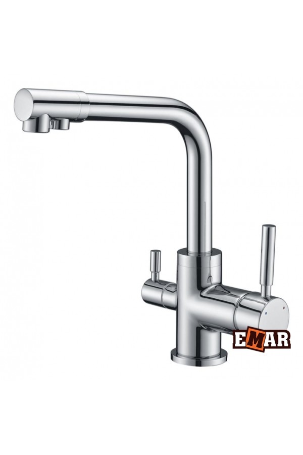 Смеситель высокий излив хромированный 3003 EMAR