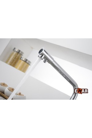 Смеситель высокий излив 3003NS сатин EMAR