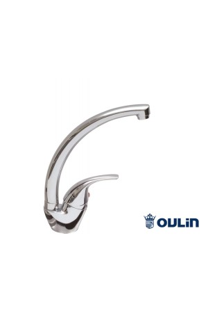 Смеситель высокий излив OL-8000 хром Oulin
