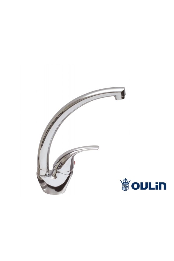 Смеситель высокий излив OL-8000 хром Oulin