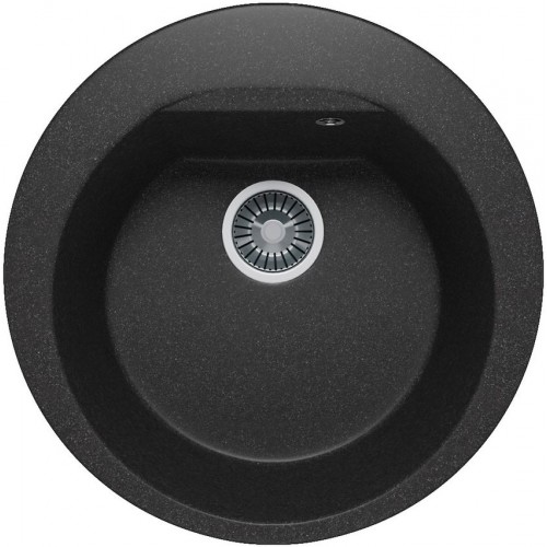 Мойка мраморная Atol-520 №16 черный d520*200мм