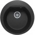 Мойка мраморная Atol-520 №16 черный d520*200мм