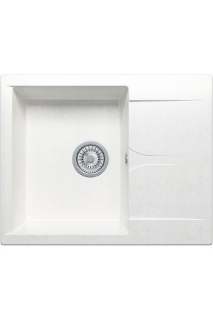 Мойка мраморная Gals 620 №36 белый хлопок 620*500*200мм