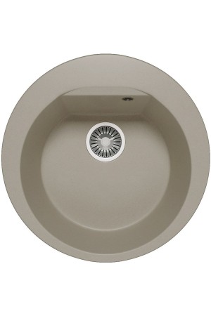 Мойка мраморная Atol-520 №14 серый d520*200мм