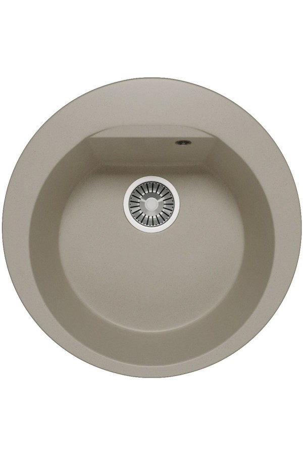 Мойка мраморная Atol-520 №14 серый d520*200мм