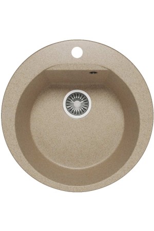 Мойка мраморная Atol 520 №302 песочный d520*200мм (аналог 62015)