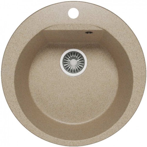 Мойка мраморная Atol 520 №302 песочный d520*200мм (аналог 62015)
