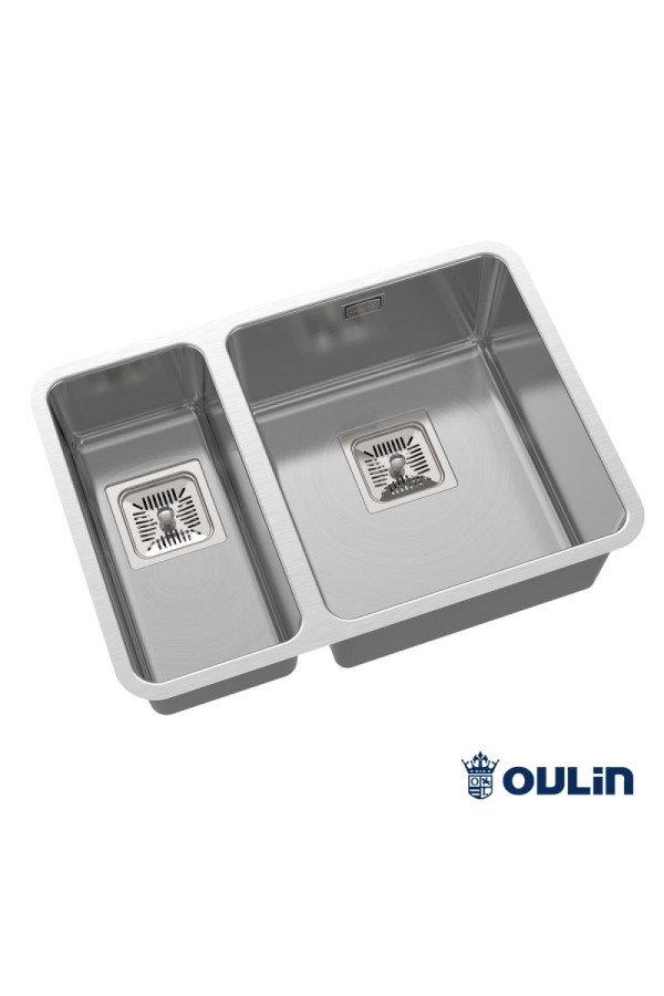 Мойка врезная из нержавеющей стали OL-0369R 590*420*180*1,0мм Oulin