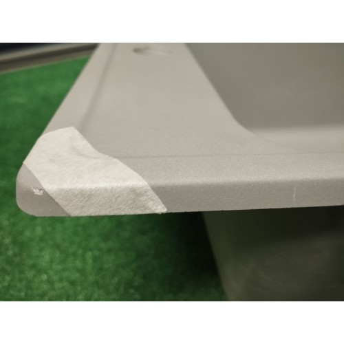 мойка кварцевая Quartz Bond 430 дым 430*480*200мм (без сифона) (дефект)