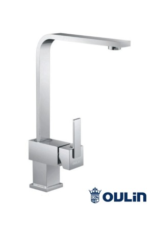 Смеситель высокий излив OL-8075S сатин Oulin