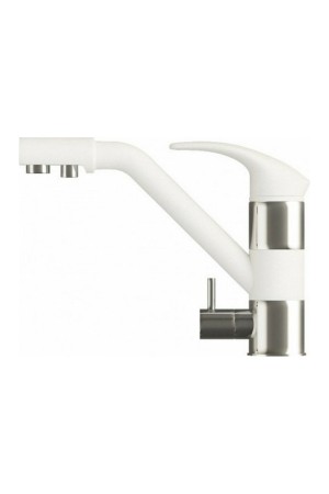 смеситель Элара Дуо №36 белый хлопок