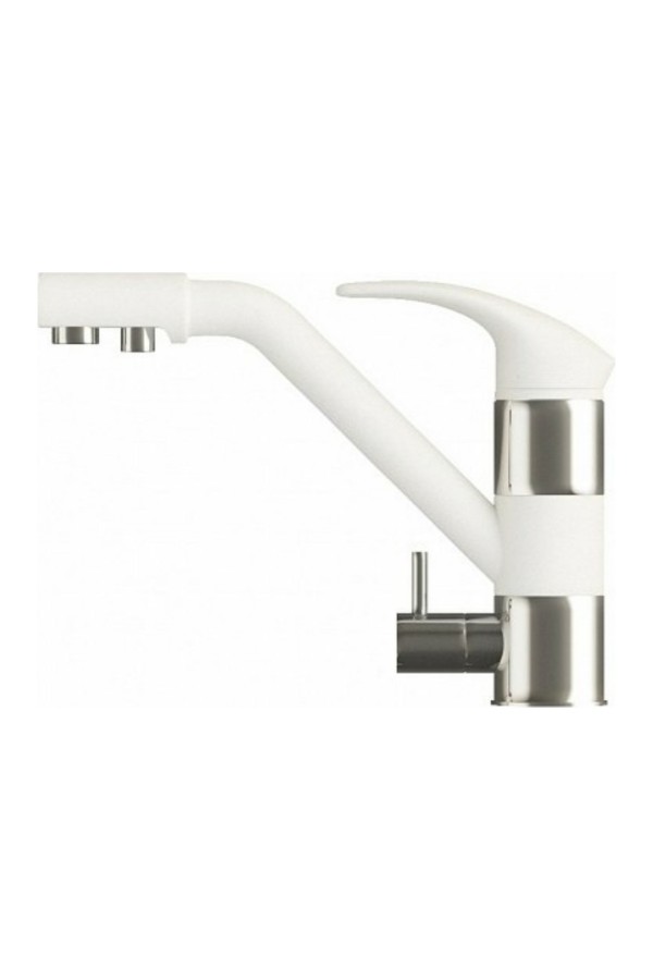 смеситель Элара Дуо №36 белый хлопок