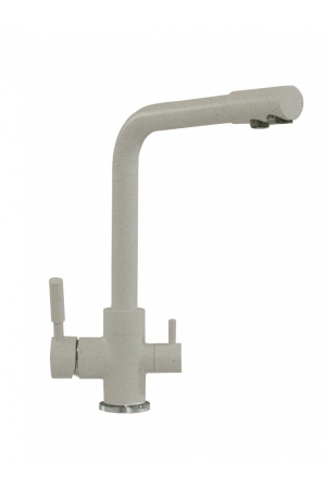 смеситель Высокий Дуо №14 серый