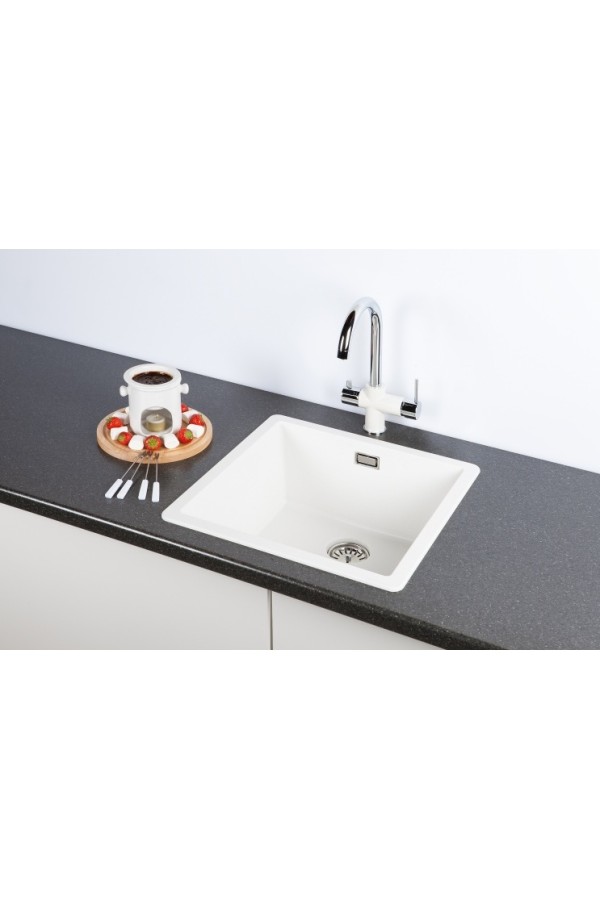 SCHOCK мойка кварцевая Brooklyn 50 Cristalite 456х456 альпина
