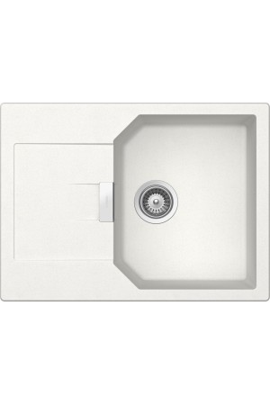 SCHOCK мойка кварцевая Manhattan 45D Cristalite 510*690 альпина, клап.автомат