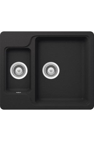 SCHOCK мойка кварцевая Cambridge 60 Cristalite 510*610 оникс