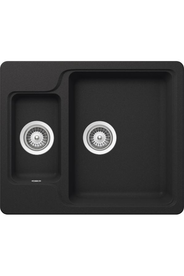 SCHOCK мойка кварцевая Cambridge 60 Cristalite 510*610 оникс