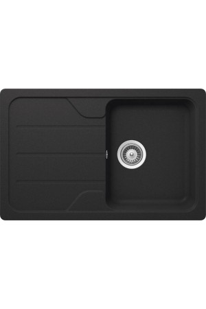 SCHOCK мойка кварцевая Formhaus 45D Cristalite 500*780 оникс