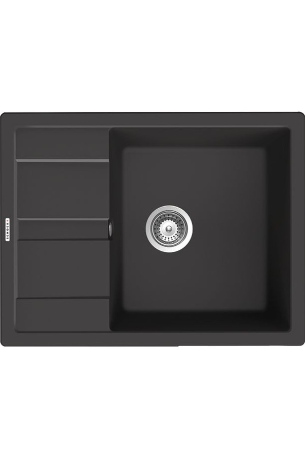 SCHOCK мойка кварцевая Optima 50D Cristalite 500*650 оникс