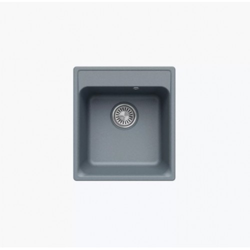 мойка кварцевая Quartz Bond 430 грей 430*480*200мм (без сифона)
