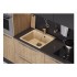 мойка кварцевая Quartz Bond 530 грей 530*480*180мм (без сифона)